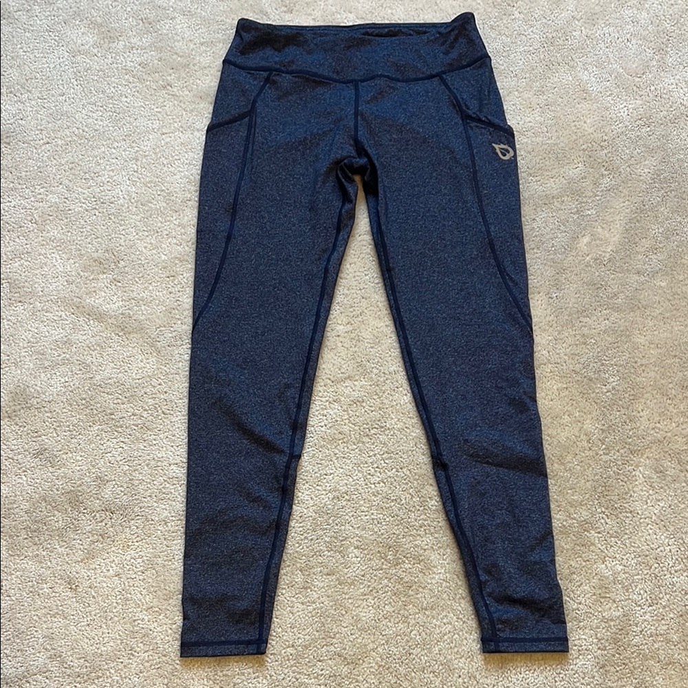 Navy Blue Athletic Leggings